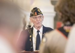 December 12, 2023: Senator Costa participates in the 2023 Wreaths Across America Service