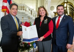 December 14, 2021: Senator Costa attended the annual Wreaths Across America ceremony in the Capitol today. The event honors fallen service members through the donation of millions of wreaths to cemeteries across America.