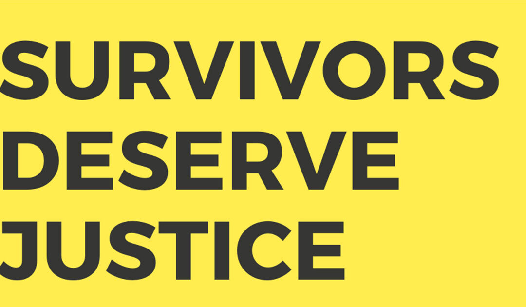 Survivors Deserve Justice State Senator Jay Costa
