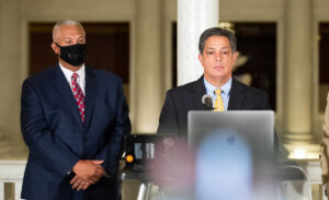 Senators Anthony H. Williams and Jay Costa