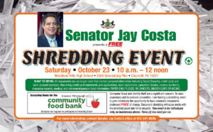 Shredding Event - October 23, 2021