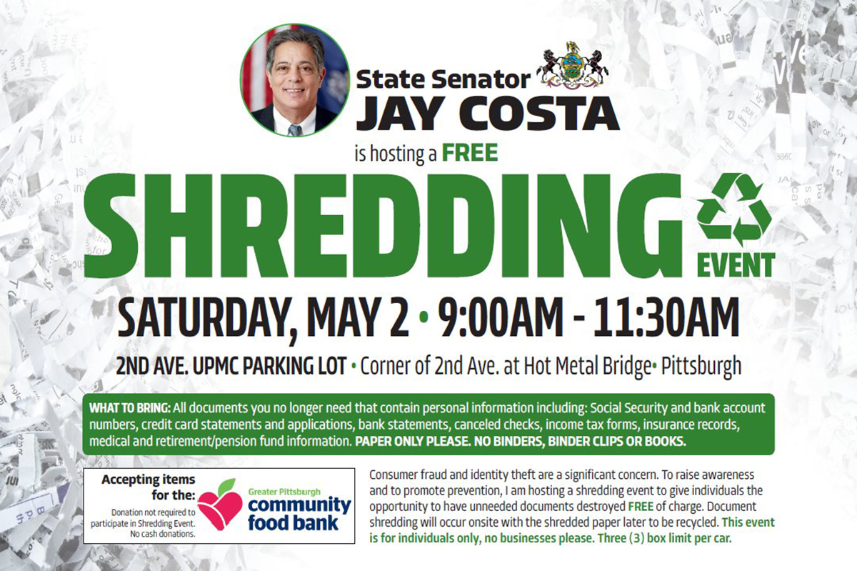 Shredding Event - May 2, 2026