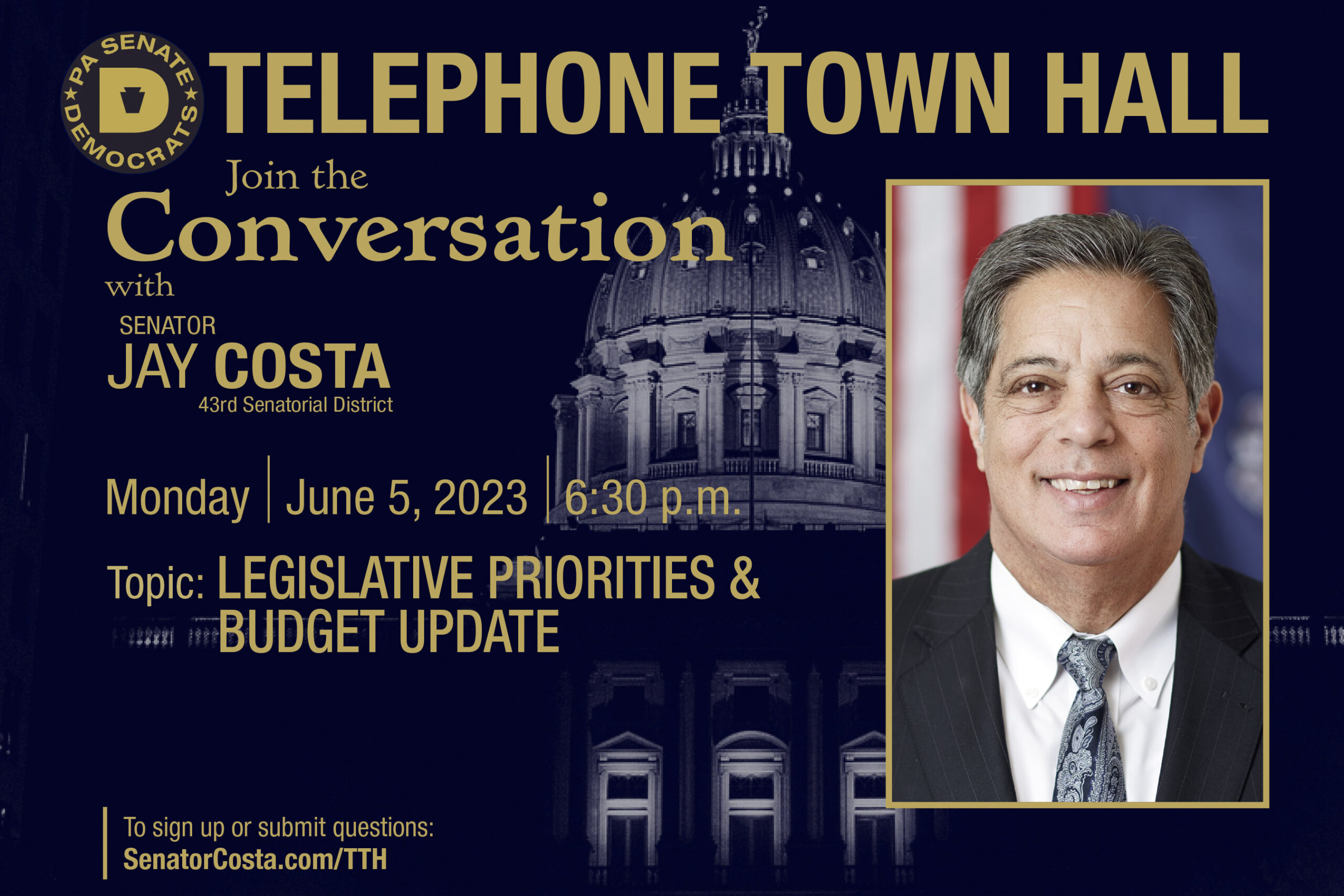 Telephone Town Hall - Septiembre 5, 2023