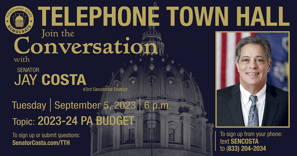 Telephone Town Hall - September 5, 2023