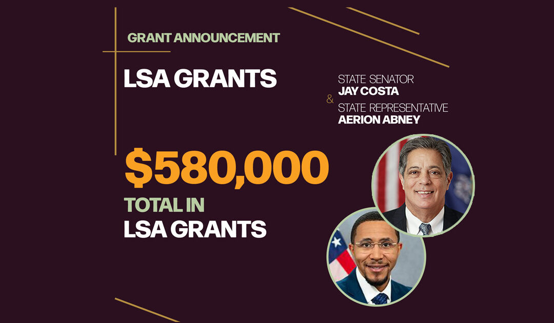 Costa, Representative Aerion Abney announce over $500,000 in LSA Grants Benefitting Pittsburgh