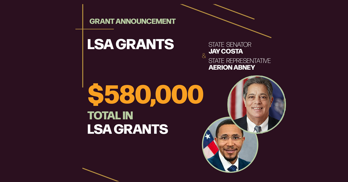 Costa, Representative Aerion Abney announce over $500,000 in LSA Grants Benefitting Pittsburgh