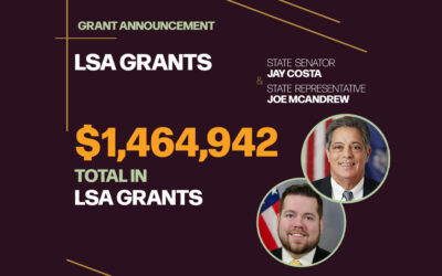 Democratic Leader Jay Costa, Representative Joe McAndrew Announce Over $1.4 Million in LSA Grant Awards