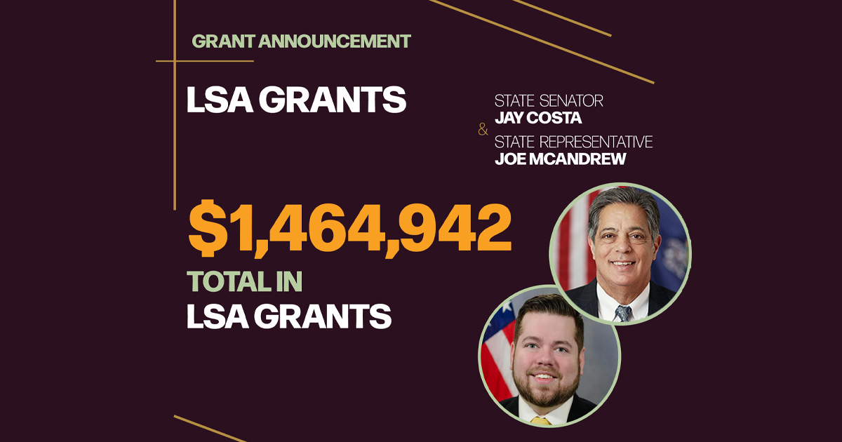 Costa, Representative Joe McAndrew Announce Over $1.4 Million in LSA Grant Awards