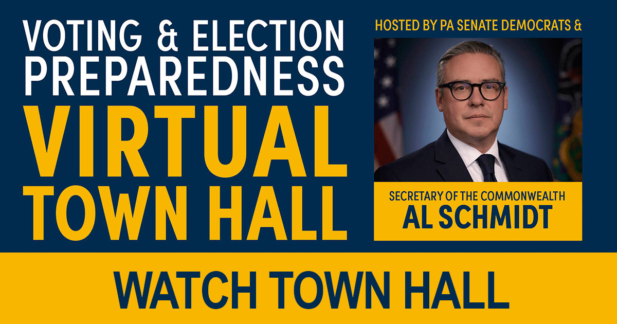 Voting and Election Preparedness Virtual Town Hall