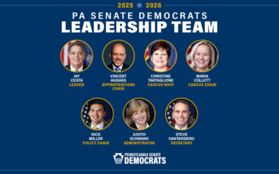 Pennsylvania Senate Democratic Caucus Elects Leadership Team for 2025-26 Legislative Session