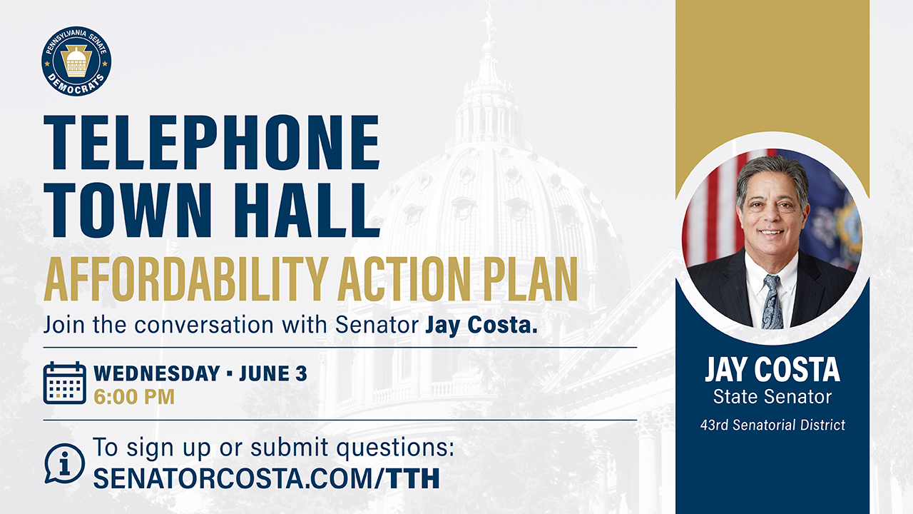 Telephone Town Hall - June 3, 2026 - Affordablility Action Plan