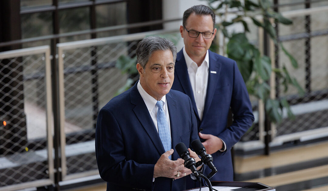 Senator Costa and Gov. Shapiro