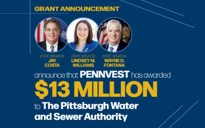 Senators Jay Costa, Lindsey Williams, and Wayne Fontana Announce over $13 Million in PENNVEST Funding for Allegheny County